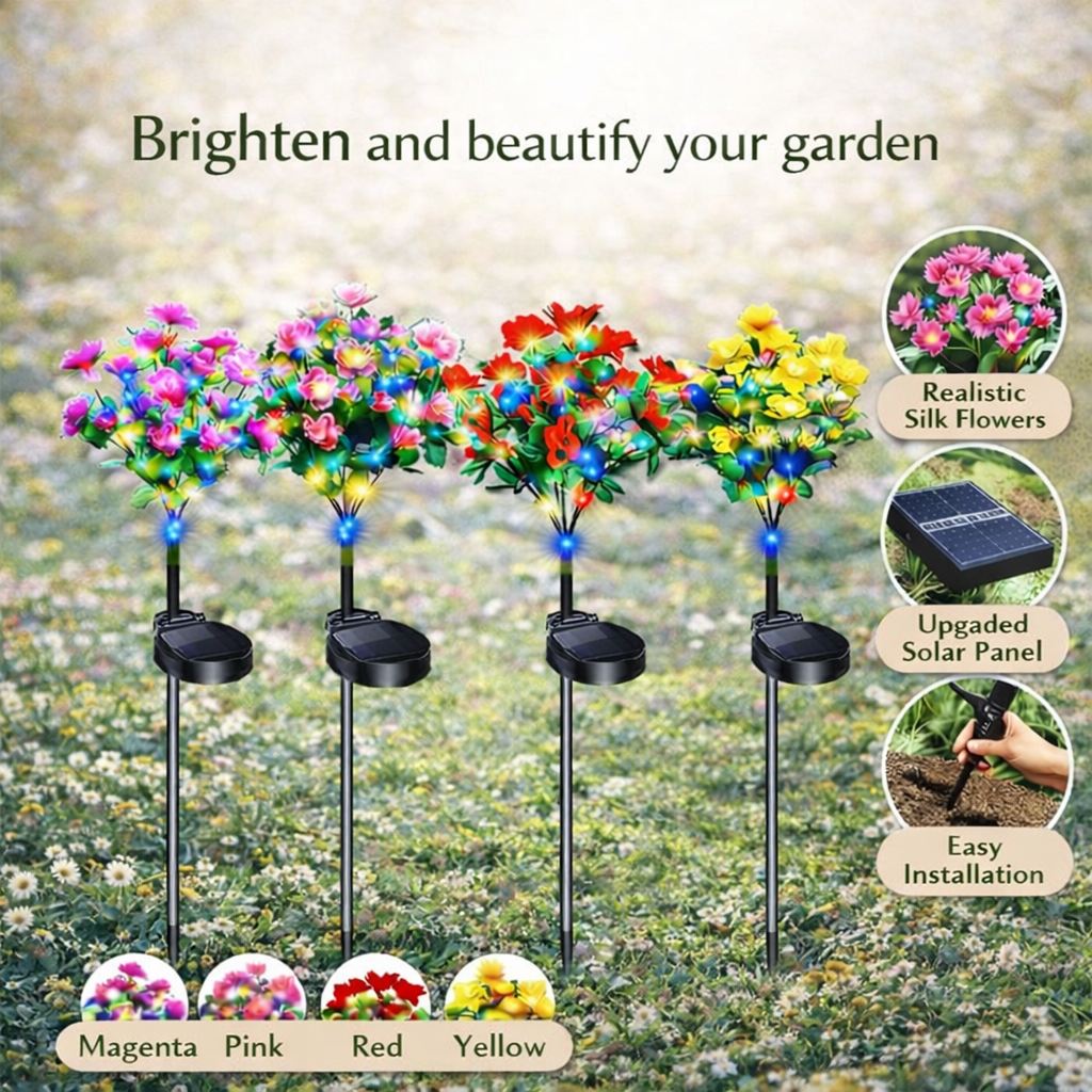 GlowBloom™ Solar Lights