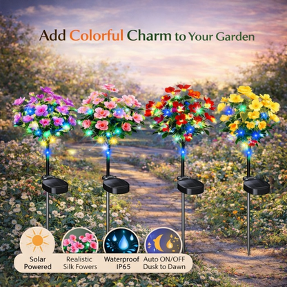 GlowBloom™ Solar Lights