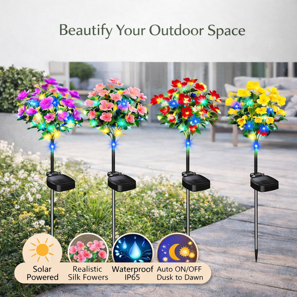 GlowBloom™ Solar Lights