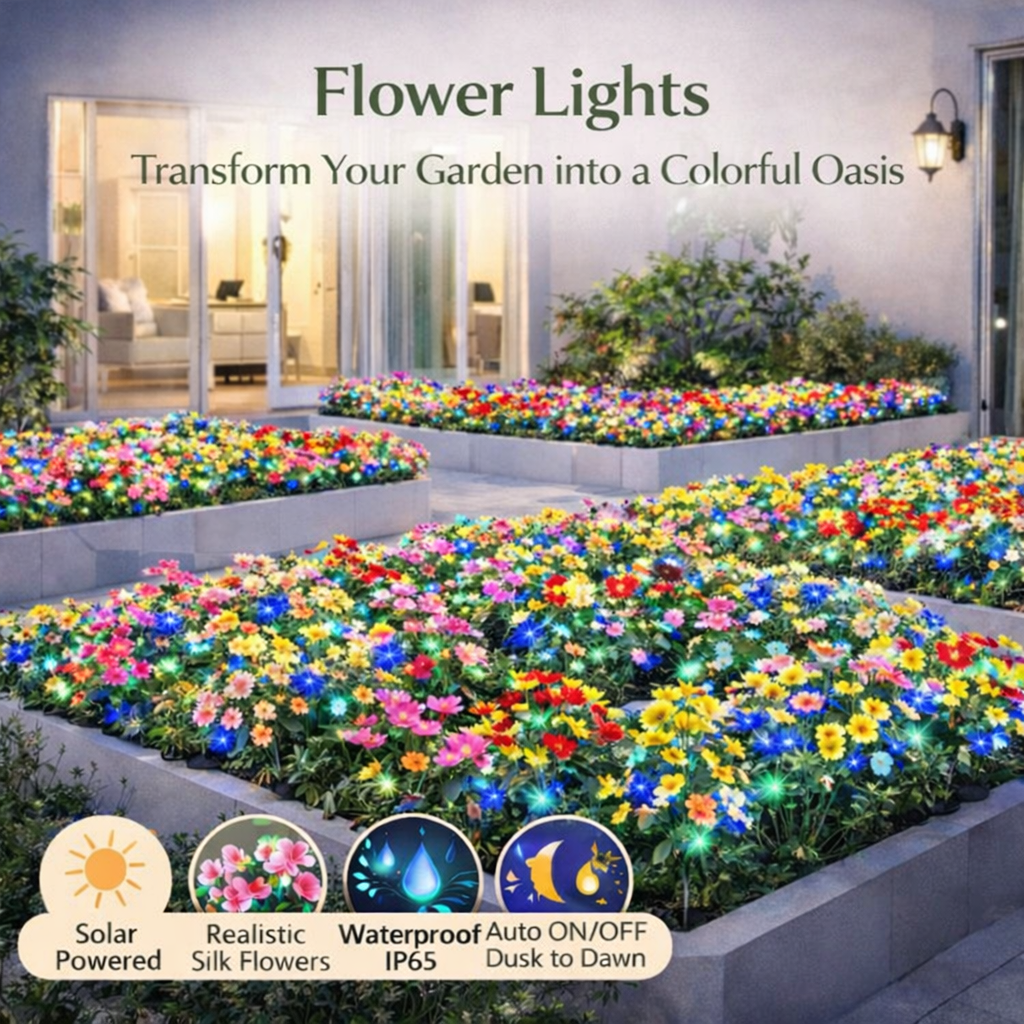GlowBloom™ Solar Lights
